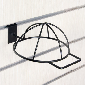 Wall-Mounted Motorcycle Helmet Hanger and Display Rack