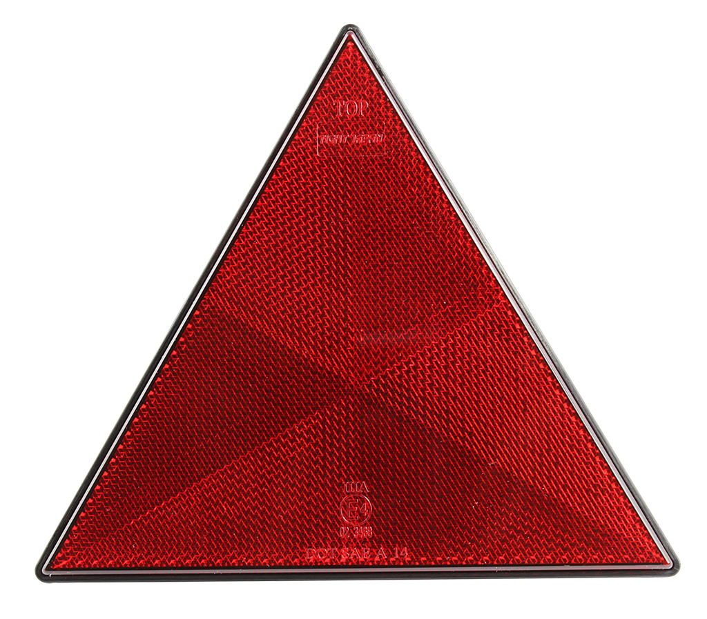 UV PC E4 LED Trailer Triangle Warning Reflectors