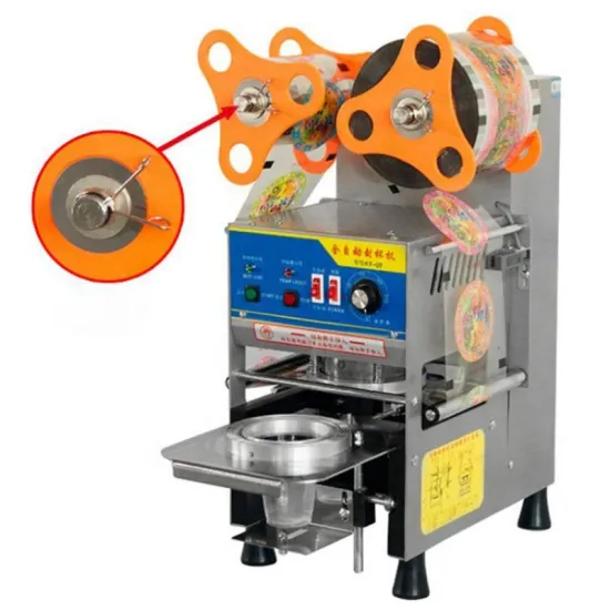 Customized Automatic Sealer Machines for Commercial Bubble Tea Cups