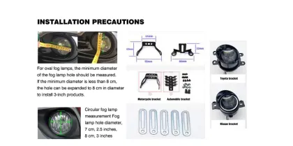 3 Inch LED Fog/Driving Lights Projector Fog Lights for Car: Enhancing Your Drive with Toby's High-Quality Lighting Solutions