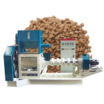 Professional Dry Type Aquafeed Pet Food Pellet Puffing Machine - Fish Feed Extruder
