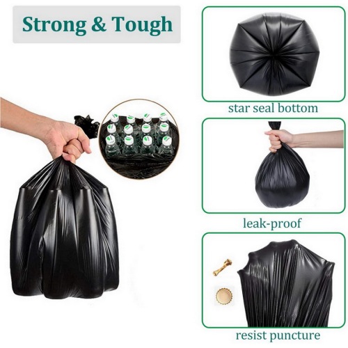 Plastic Garbage Bag With Packaging