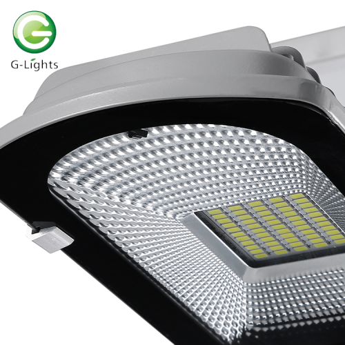 Alumínio de economia de energia à prova d &#39;água para exterior smd 50W 100W luz de rua LED solar integrada