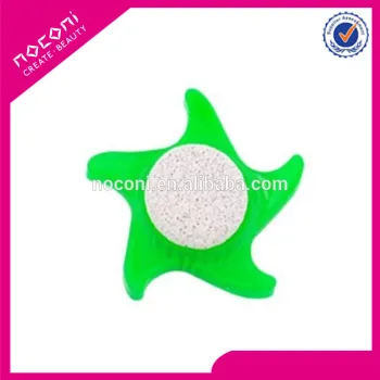 2016 hot sale green star body bath pumice stone