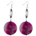 Natural Gemstone Agate Earring