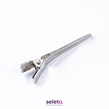 Metal No Bend Sectioning Alligator Hair Clip - DIY Jewelry Hair Style Tools Accessories