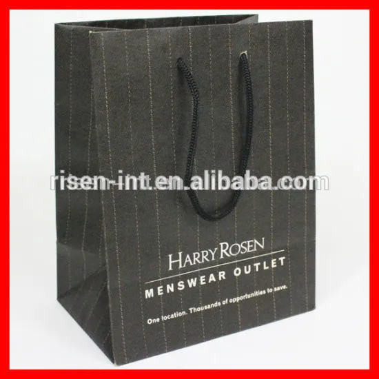 Hot sale and high grade coated paper bags