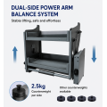 Cozinha de rack de armazenamento de elevador de gabinete pull-down de camada dupla