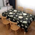 Flower Hot Transfer Printing Leather Taxture Pvc Tablecloth