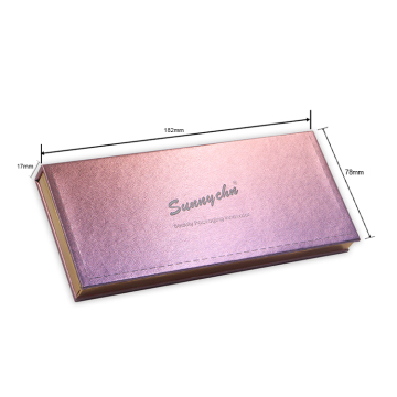 Palette de fard à paupières vide de maquillage de boîtes personnalisées attrayantes
