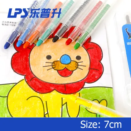 Twistable Crayon Pen for Kids Art and Painting - Multicolor Crayon Pencil
