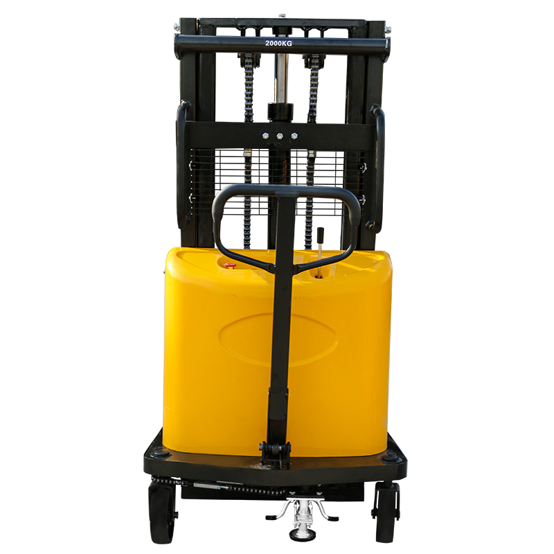 Economical Electric Pallet Stacker for Large Loads (1-3 Ton) - Semi-Electric Fork Stacker for Sale