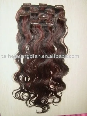 clips hair extension