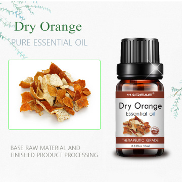 Óleo de laranja de laranja seco natural de 10 ml de 10 ml puro