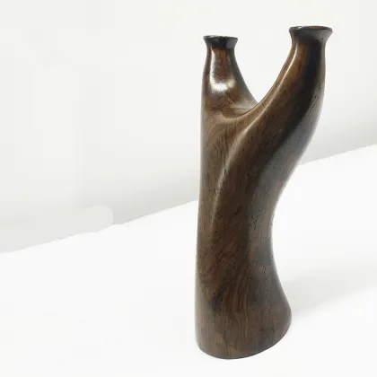 Outdoor Ebony Recurve Slingshot with Exquisite Craftsmanship