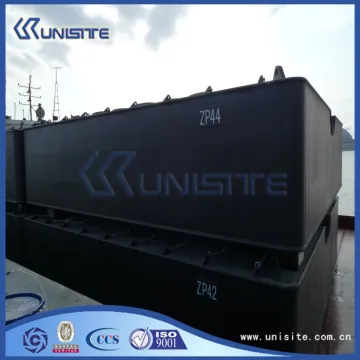 pontoon manufacturers steel pontoon boat for marine construction (USA1-015)