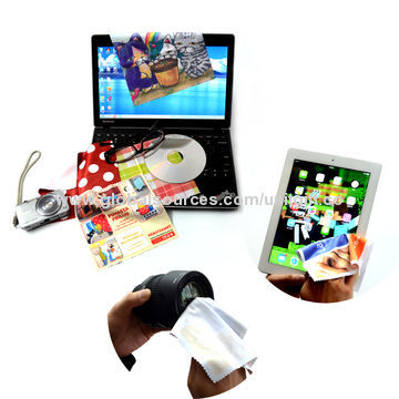 Microfiber Eyeglasses Cleaning Cloth with Logos Printing, Suitable for Promotional and Gift Purposes