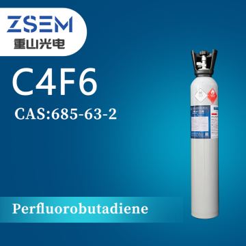 C4F6 Perfluorobutadiene CAS:685-63-2 4N 99.99% High Purity For Semiconductor etching
