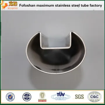 Slotted stainless steel pipes 304 square tubes