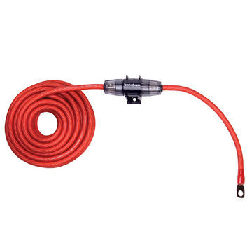 Auto cablaggio kit, include 2 x anello 8AWG e terminali a forcella