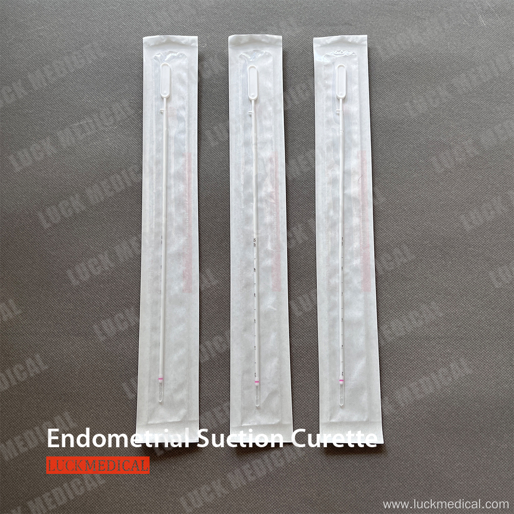 Disposable Endometrial Suction Curette Gynecological Use