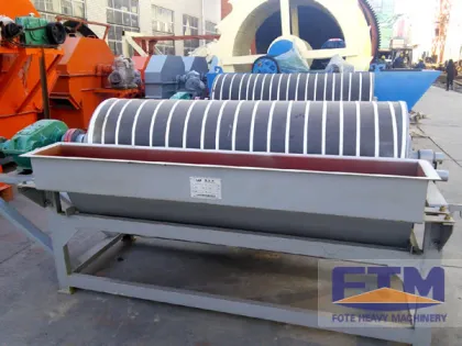 Explanation of Electric Magnetic Iron Separator/Coal Magnetic Separator:  Magnetic separator is used for removing the iron powde