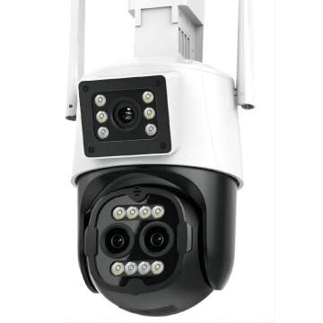 Yoosee WiFi IP Camera - Outdoor 5X Optical Zoom PTZ Cam with Dual Screen Auto Track
