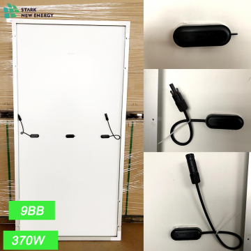 Painel solar TUV personalizável Poly 370W 9BB Meio corte