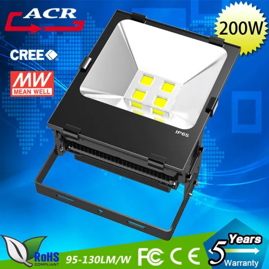 2015 Hot Selling Super brightness ip65 high power 200w Outdoor LED Floodlight