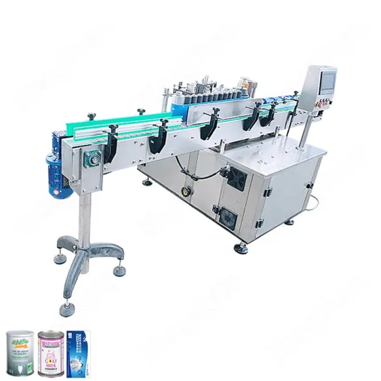 Automatic Cold Wet Glue Labeling Machine for Goat Milk Powder Tins
