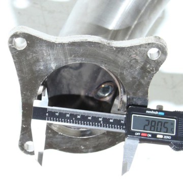 Downpipe SS 3 "per 12-13 VW GOLF R MK6 FSI K04 Turbo di scarico