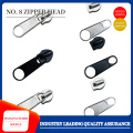 No. 8 luggage zipper head