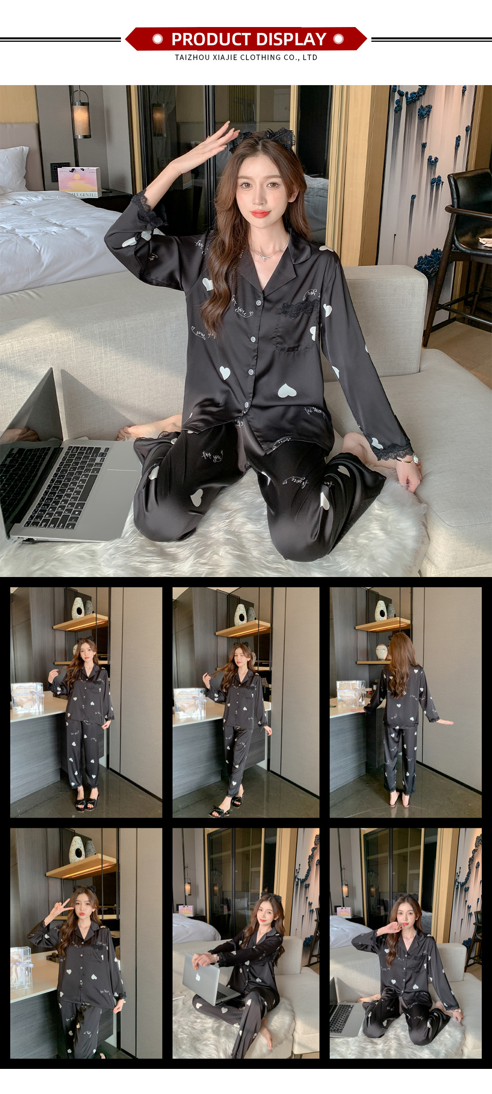 Long-sleeve Pajama Set2-17-X