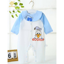 귀여운 만화 코끼리 프린트 아기 점프 수트