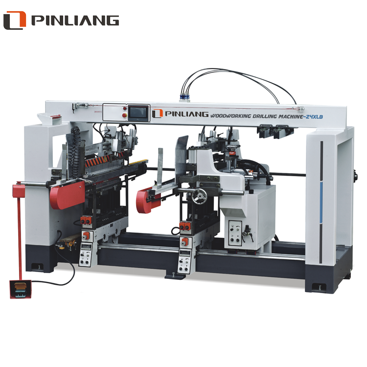 Pinliang Automatic Feeding Four Row Multi Boring Machine for Drawer Board