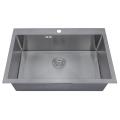 Drop In Topmount Stainless Steel Handmade Sinks