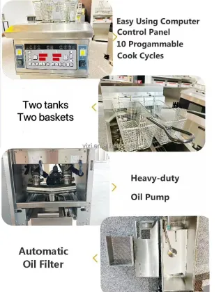 CNIX Pitco Commercial Deep Fryer with Automatic Basket Lift