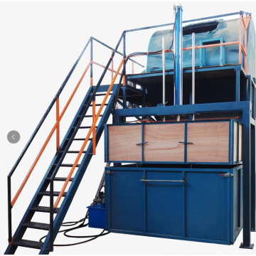 Large capacity foam regenerator reborning machine