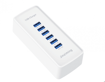 5V2.4A 6-port 30W Phone USB Ddesktop Charger