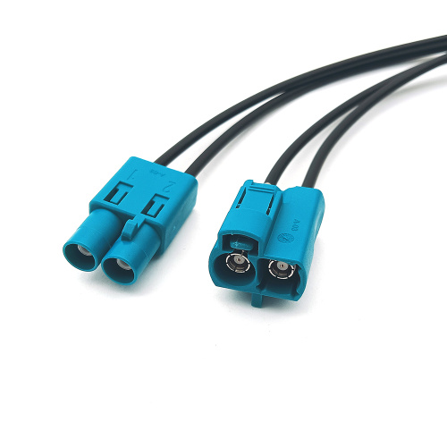 Universal Dual Fakra Male to Female Extension Cable