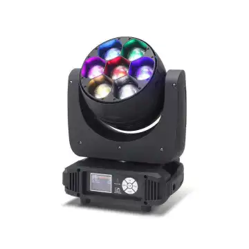 LED 7x40W Zoom Wash LED Moving Head Light for DJ, Nightclub, Party, Concert