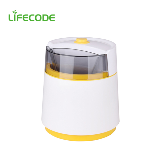 0.8L Automatic mini outdoor battery-driven ice cream maker