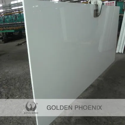 polished white nano crystallized glass stone marmoglass millenstone