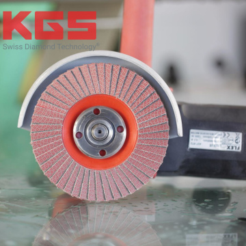 KGS Electroplated Diamond Flap Disc for Porcelain Tile Grinding