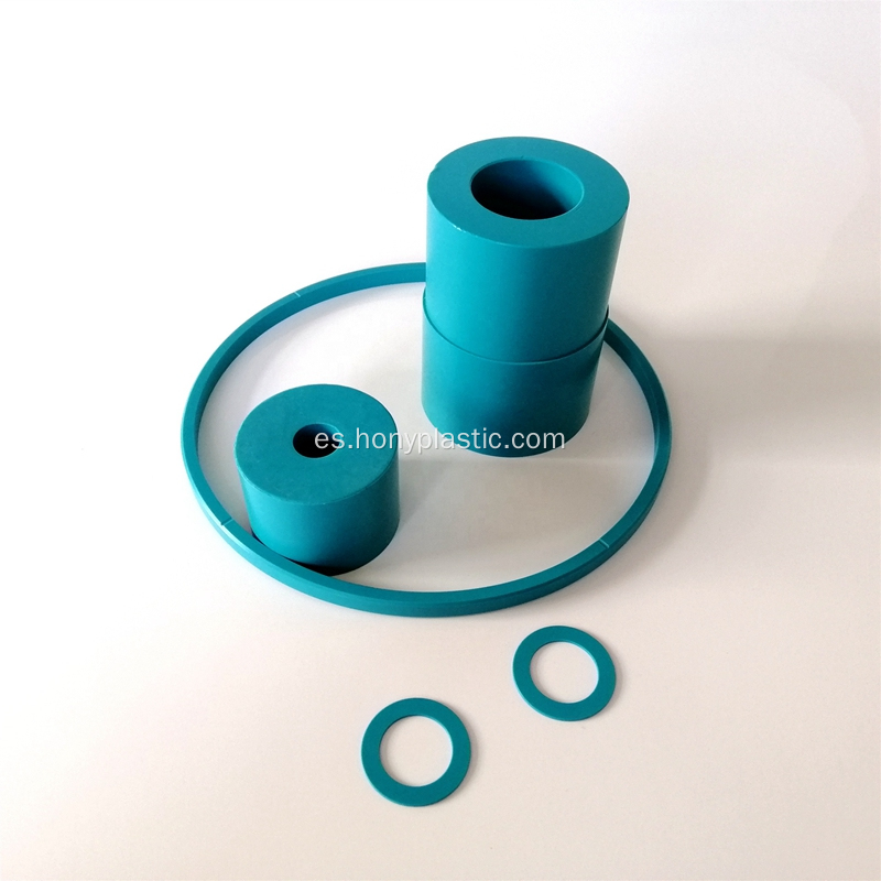 Tubo moldeado de PTFE de polvo fino de PTFE