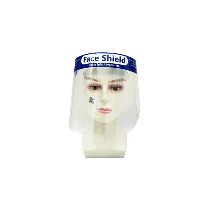 Reusable Plastic Transparent Protective Full Face Shield