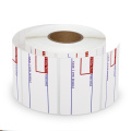 Customize printing price barcode label 58x40mm