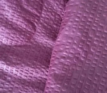 100% Polyester Microfiber Seersucker Sheet Fabric
