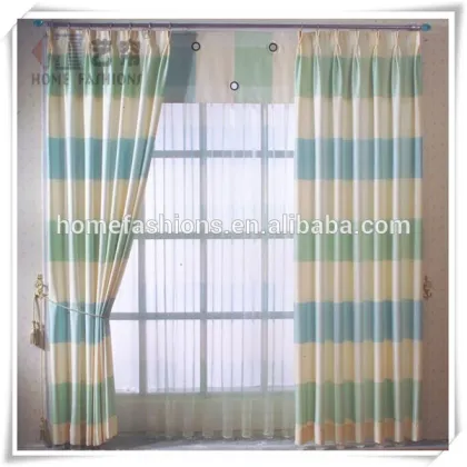 Yilian Curtains With Roller Blind Rod for Home Decoration
