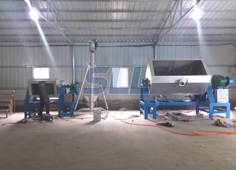 10 Ton Natural Stone Coating Mixing Machine: High-quality Horizontal ...